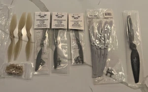 Electric Model Airplane Props Lot of 11 9.5 x 7.5, 8 x 4, 7 x 6, 7 x 5, 6 x 4 - Picture 1 of 8