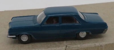 Micro Wiking Ho 1/87 Opel Admiral Blu Interno Rosso No. Box #11a - Immagine 1 di 4