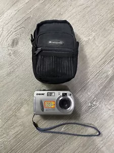 Sony Cyber-shot DSC-P32 3.2MP Digital Camera - Silver With Memory Card & Case🔥 - Picture 1 of 17