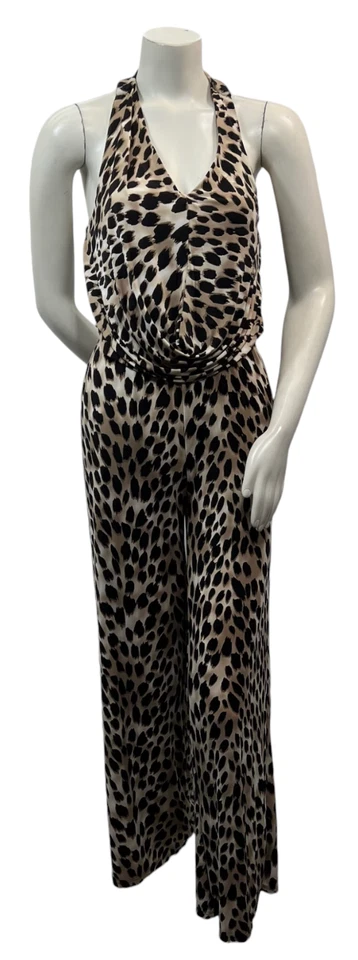 Nuevo mono International Concepts para mujer talla X pequeño estampado de guepardo sin mangas Foto 1 de 4