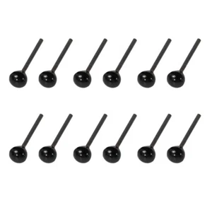 200 Pairs Black Beans Doll Diy Eye Accessories Crochet Safety Eyes - Picture 1 of 12