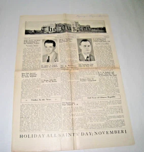 31 de octubre 1944 The Buzzer Baton Rouge High School Bulldogs Smash Istrouma Indians - Imagen 1 de 7