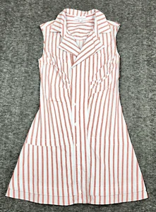 Derek Lam Dress Womans 10 Crosby Sleeveless Shirt Trendy Resort Cruise Coastal - Picture 1 of 22