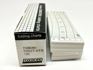 Foxboro 53527-6TX Consotrol Fan-Folding Charts - Picture 1 of 3