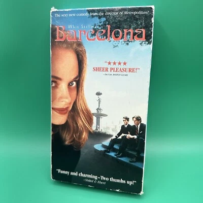 Barcelona VHS 1994 VHS Movie Tape HI FI STEREO Used VG+ Tested Working Vintage - Image 1 of 4