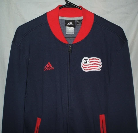 Adidas New England Revolution Track Jacket Size S Cover