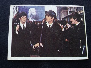 1964 Topps Beatles Diary Card # 19A Paul, John, George (VG)