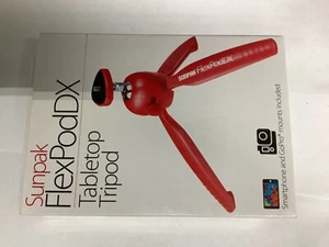 Sunpak FlexPodDX Tabletop Tripod Red - Picture 1 of 2