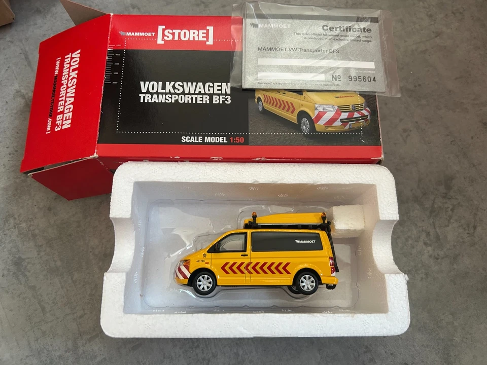 WSI 1:50 Mammoet Volkswagen Transporter BF3 Foto 1 de 1