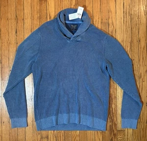 Abercrombie And Fitch Strickpullover mit Schalkragen für Herren neu mit Etikett Lg - Bild 1 von 11