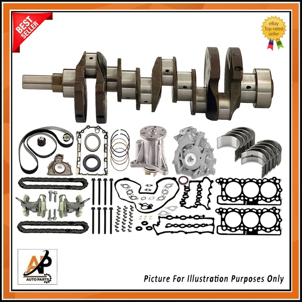Für Land Rover Jaguar 3.0 306DT AJV6D Motor Umbau Teile Set + Kurbelwelle Neu - Bild 1 von 1