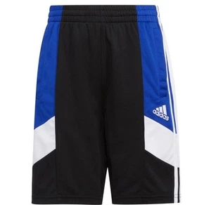 Adidas Little Boys Elastic Waistband Sportswear Color Block Shorts - Picture 1 of 6