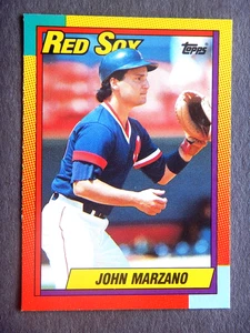 John Marzano #69T Topps Traded 1990 Baseballkarte (Boston Red Sox) - Bild 1 von 2