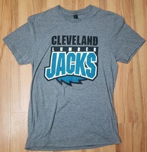 Cleveland Lumberjacks IHL International Hockey League T-Shirt Lake Erie Monsters - Picture 1 of 3