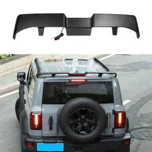 Black Rear Spoiler Trunk Boot Wing Lip Tail Trim For TANK300 Tank 300 2020-2023 - Picture 1 of 6