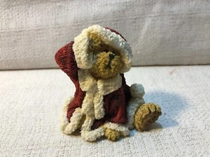 Boyds Bär Bearstone Lil Nick Happy Holidays Weihnachtsfigur 228456 - Bild 1 von 6