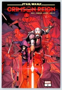 Postal Star Wars Crimson Reign #2 cubierta de cómic de Marvel - Imagen 1 de 2