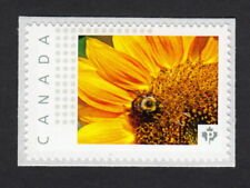cp. BEE ON SUNFLOWER = Picture Postage MNH stamp Canada 2015 [p15/10.2be2/1]