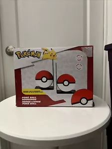 NEW Nintendo Pokemon Poke Ball Bookends - 1 Set, 6 in x 4.7 in x 9.3 in - Picture 1 of 7