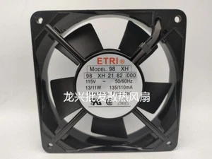 1 PCS ETRI Fan 98XH 2182000 AC115V 12CM high temperature resistant metal fan - Picture 1 of 2
