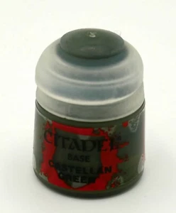 Olla de pintura Games Workshop Citadel base fuera de existencia: verde castellano 21-14 - Imagen 1 de 1