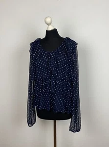 LIU-JO Women's Blouse Top 92% Polyester 8% Elastane Size M - Picture 1 of 6