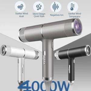 4000W Ionen Föhn Haartrockner Haarfön Profi Fön Ionen Hair Dryer mit 3 Diffusor - Bild 1 von 26