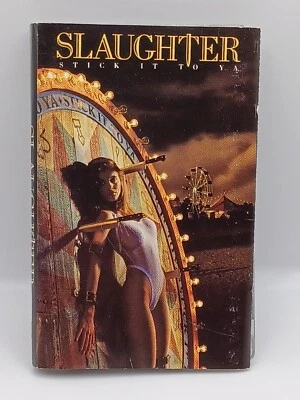 Slaughter   Stick It To Ya 1990 Cassette    	Chrysalis – F4 21702 - Image 1 of 4