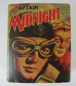 1942 Captain Midnight Secret Squadron vs Terror of Orient Big Better Little Book - Picture 1 of 7