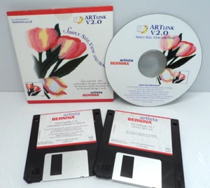 BERNINA Artista Embroidery Software V1, CPS V3.1 & ARTLink 2.0 CD Win 3.1/95/98 - Picture 1 of 1