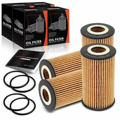 4x Engine Oil Filter for Buick Encore Chevrolet Malibu GMC 10K Miles Protection - Image 1 of 4