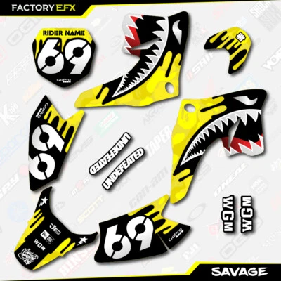 Kit de gráficos camuflaje Yellow Savage para Suzuki Drz70 08-19 Drz 70 calcomanías Foto 1 de 3