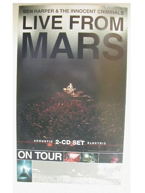 Ben Harper Poster Live From Mars - Image 1 of 2