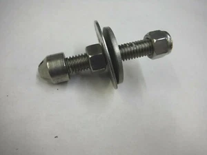 OEM 94 95 96 97 98 99 00 POLARIS SL SLT SLX HOOD LATCH PLUNGER WASHER NUT C73-2 - Picture 1 of 3