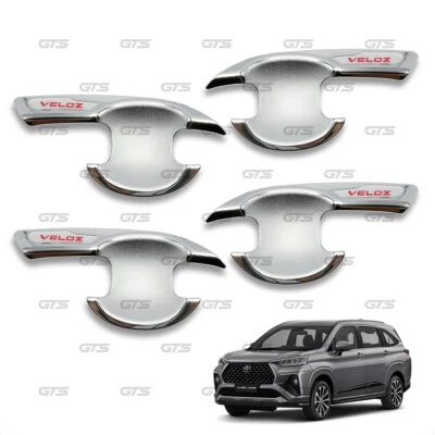 For Toyota Avanza Veloz SUV 2022 - 24 Chrome 4Dr Bowl Insert Handle Cover - Image 1 of 4