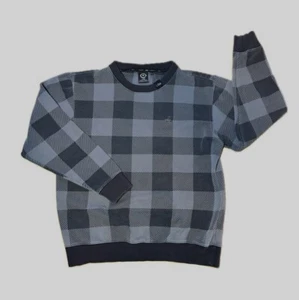 LRG Crewneck Sweatshirt Herren Buffalo Killz grau gestreift Large Hipster, Academia - Bild 1 von 8