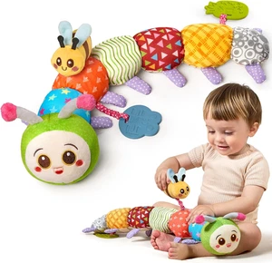 KIDS Giochi Neonato 0 3 6 9 Mesi, Peluche Neonato, Tummy Time Neonato, Regalo pe - Foto 1 di 12