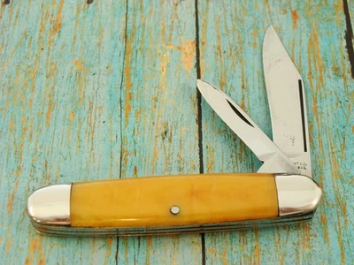 VINTAGE 1940' S UTICA CUTLERY CO USA EQUAL END FOLDING POCKET KNIFE KNIVES TOOLS - Image 1 of 4