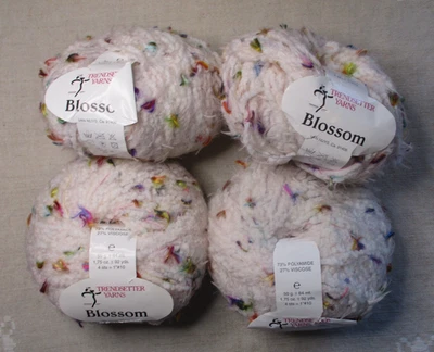 Lot of 4 - Trendsetter Yarns, Blossom, 50 g, 92 yds, 73% Polyamide / 27% Viscose - Image 1 of 4