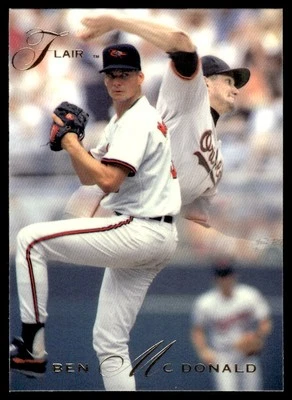 1993 Flair Ben McDonald Baltimore Orioles #152 - Image 1 of 2
