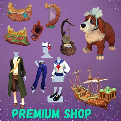 Dreamlight Valley Premium Shop - The Mysteries of Skull Rock Week 3 bundle
