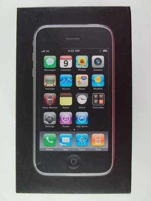 MINT Apple iPhone 3g 16gb 2nd Generation A1241 - Boxed - Black 2008 - Image 1 of 4