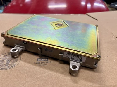 1990-1991 Honda Civic Wagon ECU D16a6 Motor com 6 Velocidades M/T OEM 37820-PM6-A18 - Imagem 1 de 4