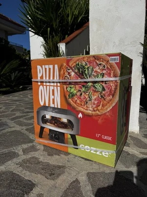COZZE Forno Pizza a Gas 13” – Gas 30 mbar | Pietra in cordierite inclusa | NUOVO - Bild 1 von 4