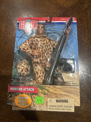 Figura de acción Hasbro GI Joe Mortar Attack 12" de colección 2000 Foto 1 de 3