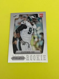 2012 Panini Prizm Fletcher Cox #263 Rookie Philadelphia Eagles RC - Picture 1 of 2