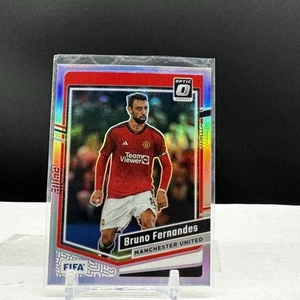 2023-24 Panini Donruss FIFA Optic Soccer Bruno Fernandes #95 Silver Prizm - Picture 1 of 2