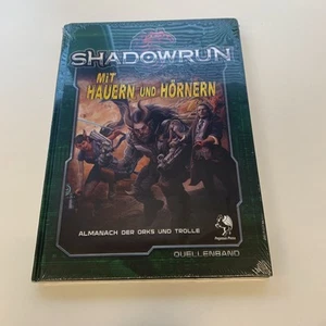 Shadowrun, 5. Edition, deutsch, Mit Hauern und Hörnern, OVP - Bild 1 von 2