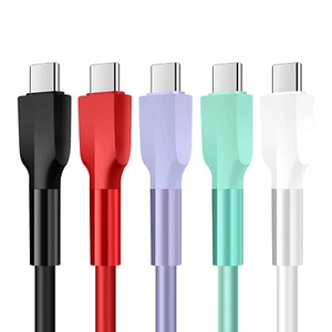 Cable de datos de silicona para teléfono móvil color línea de carga rápida líquido plástico blando - Imagen 1 de 39