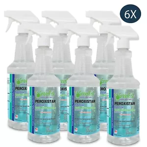 Hydrogen Peroxide All Purpose( Toilet, Carpet,Glass,Stain) Cleaner 32 oz (6x) - Picture 1 of 4